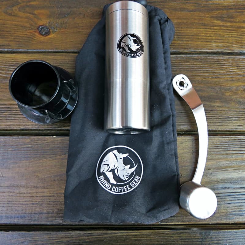 Rhino Coffee Gear Hand Grinder with Aeropress attachment – Kings